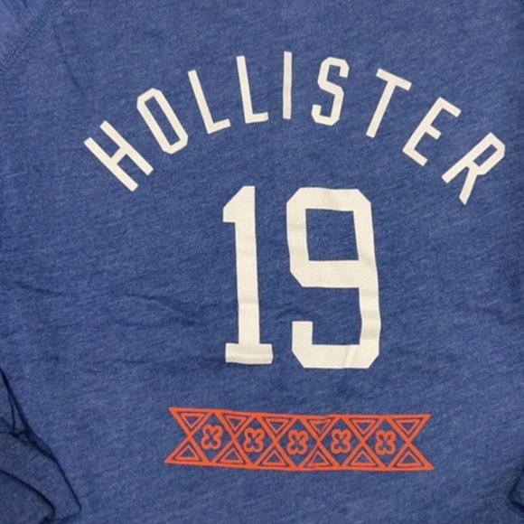 (NWT) Hollister Logo Graphic Crew Sweatshirt in Navy, Small - Picture 6 of 14